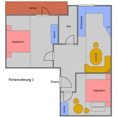 Lejlighed Haus Am Wald Faak am See